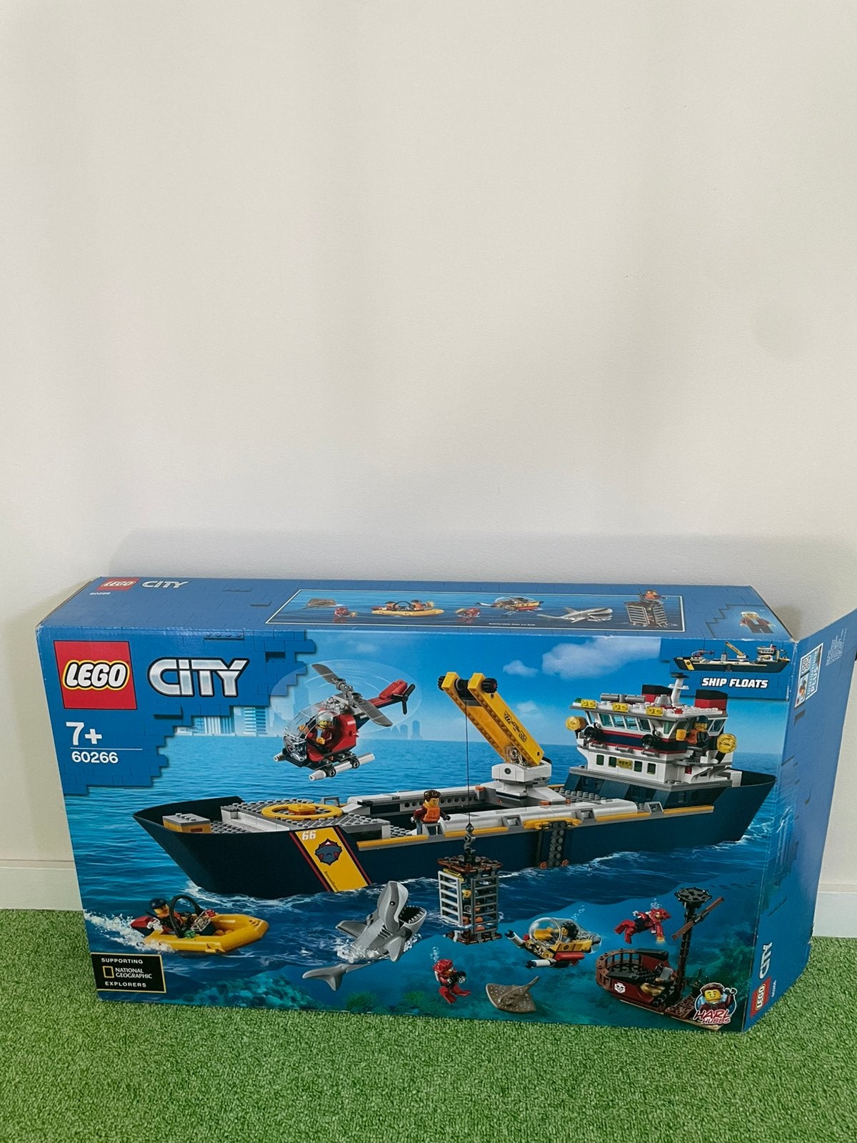 Lego City Oceaan Onderzoekschip 60266, Compleet, Ophalen, Zo goed als nieuw