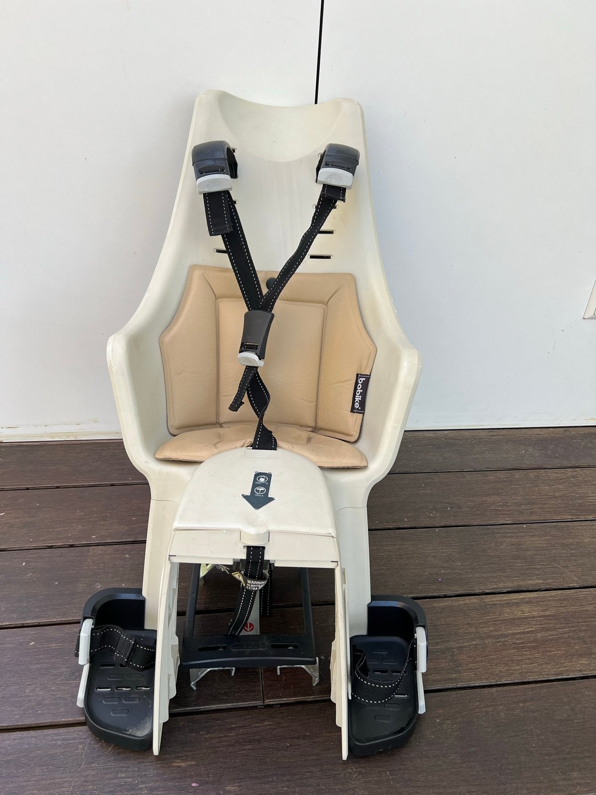 Bobike Maxi Exclusive Achterzitje - Safari Chic, Fietsen en Brommers, Fietsaccessoires | Fietsstoeltjes, Ophalen, Achterzitje