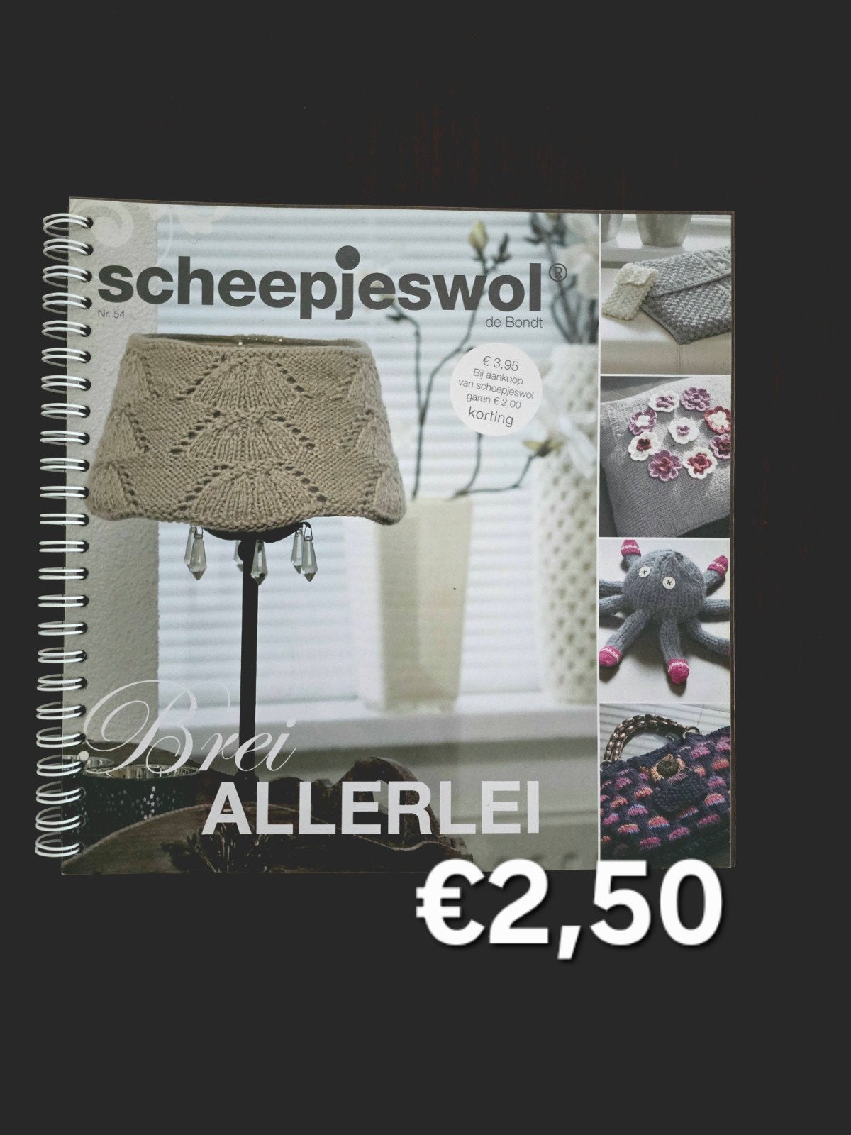 Breiboek Scheepjeswol nr. 54: Knuffels, lampenkap & meer, Ophalen of Verzenden, Nieuw, Haken, Patroon of Boek