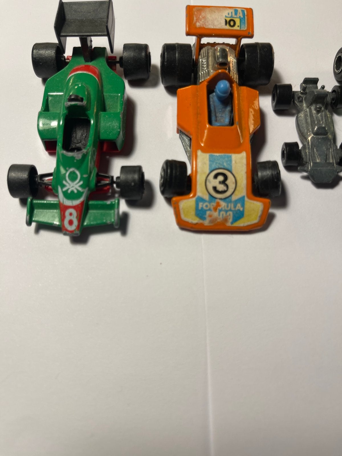Vintage Formule 1 Raceauto's - Matchbox, Majorette, Yatming, Kinderen en Baby's, Speelgoed | Speelgoedvoertuigen, Verzenden, Gebruikt