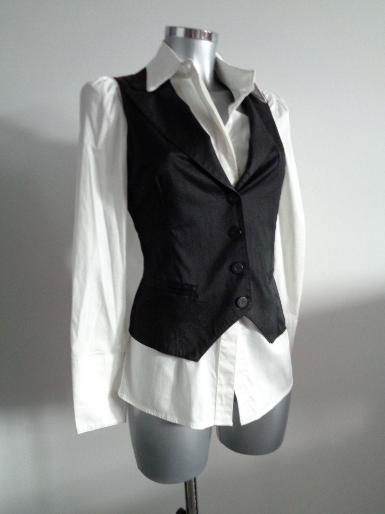 Denny Rose gilet, IT. medium, NL small, NIEUW, Denny Rose, Zwart, Nieuw, Ophalen of Verzenden