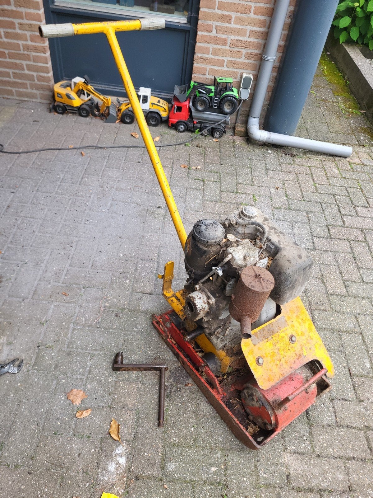 Samac trilplaat loop/sloop, Tuin en Terras, Ophalen, Gebruikt