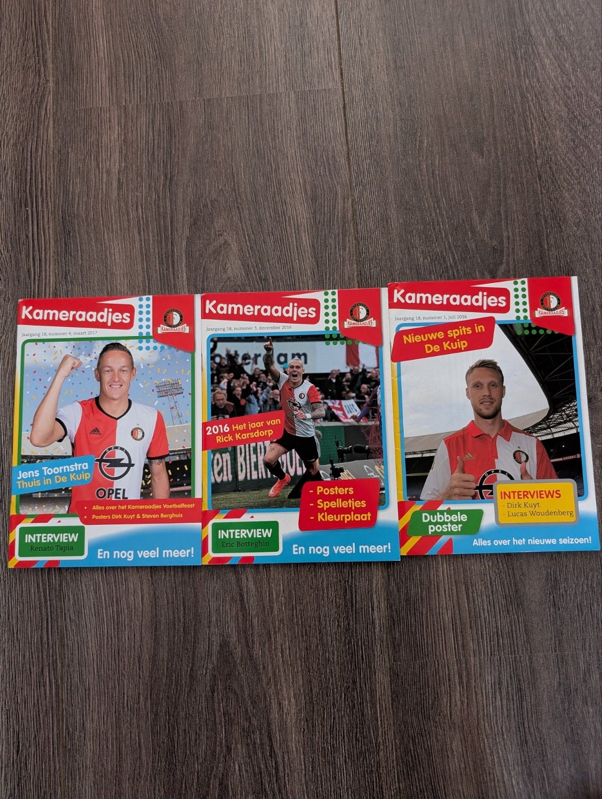 Feyenoord Kameraadjes magazine jaargang 18, Verzamelen, Sportartikelen en Voetbal, Ophalen of Verzenden, Zo goed als nieuw, Feyenoord