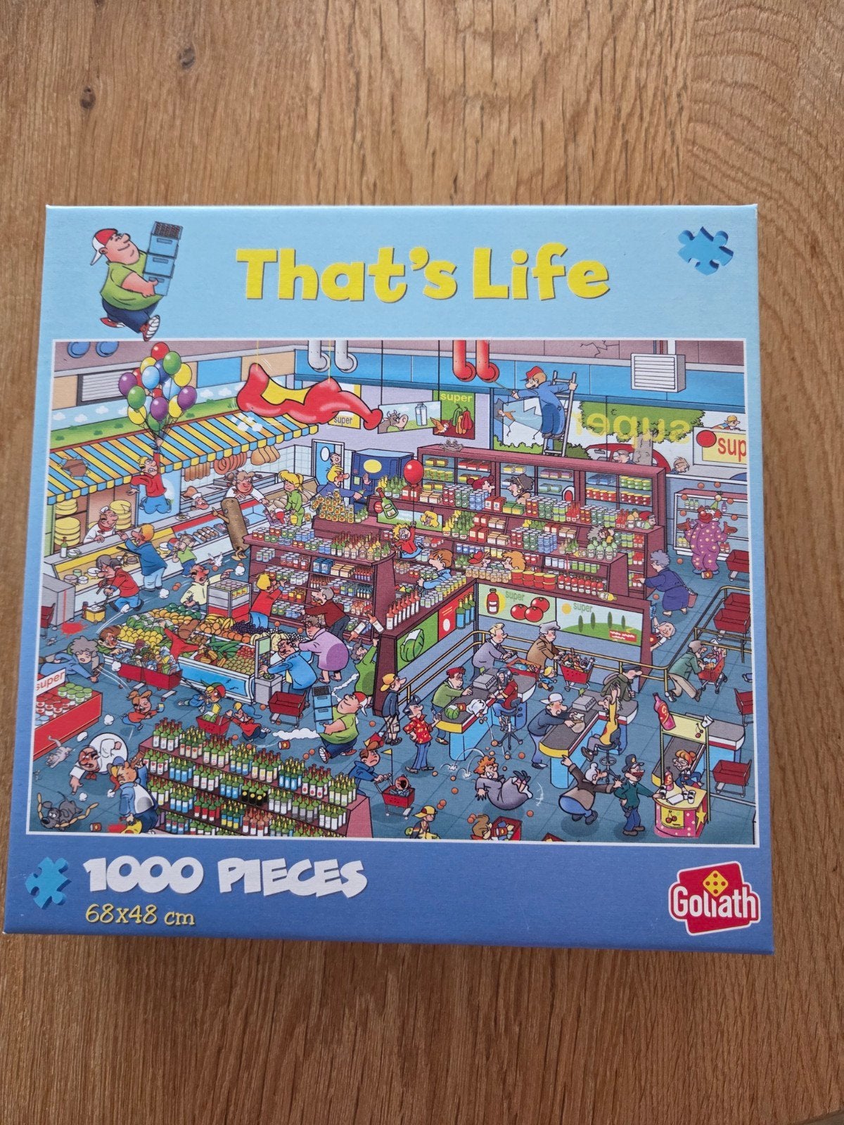 2x puzzel That's Life puzzel Goliath, Ophalen, 500 t/m 1500 stukjes, Nieuw