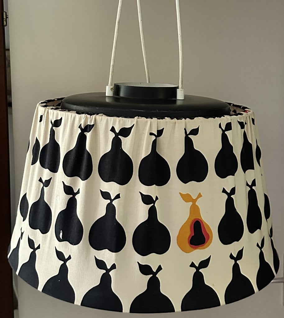 Originele Hans-Agne Jakobsson Markaryd Hanglamp Peren, Ophalen, Gebruikt, Scandinavischdesign vintagelamp #zweedsdesign #jaren60 #jaren70