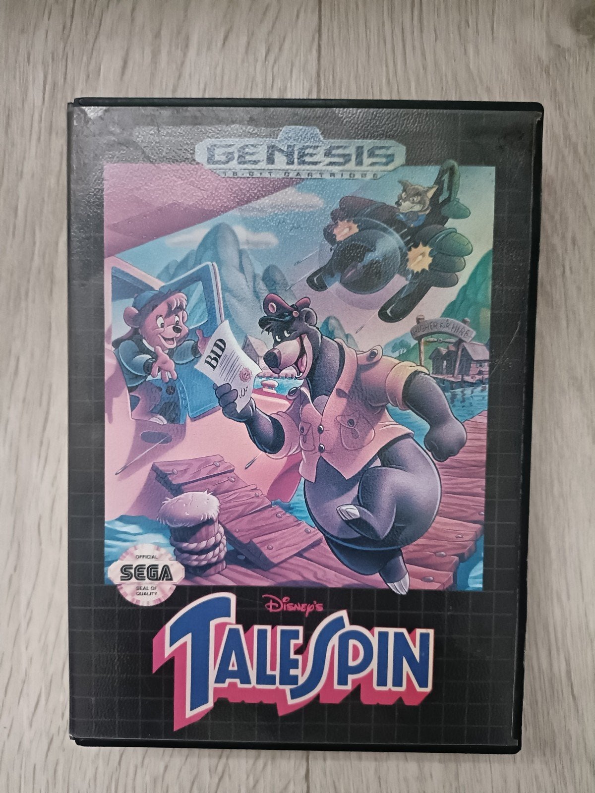 Disney's TaleSpin - Sega Genesis (Mega Drive) - Klassieker, Spelcomputers en Games, Avontuur en Actie, Gebruikt, 1 speler, Ophalen of Verzenden