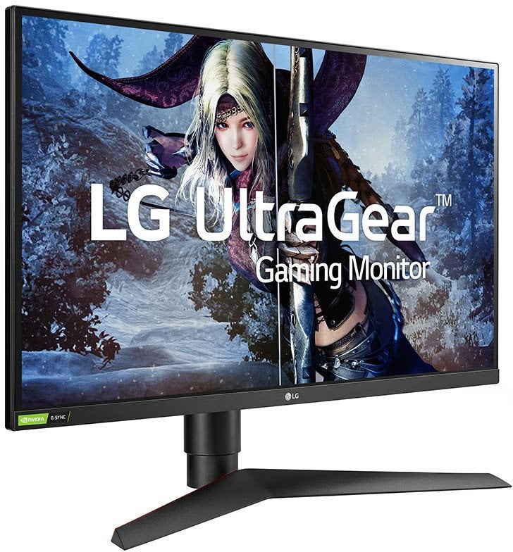 LG UltraGear 27GL83A-B Monitor, Ophalen, IPS, 101 t/m 150 Hz, Minder dan 1 ms