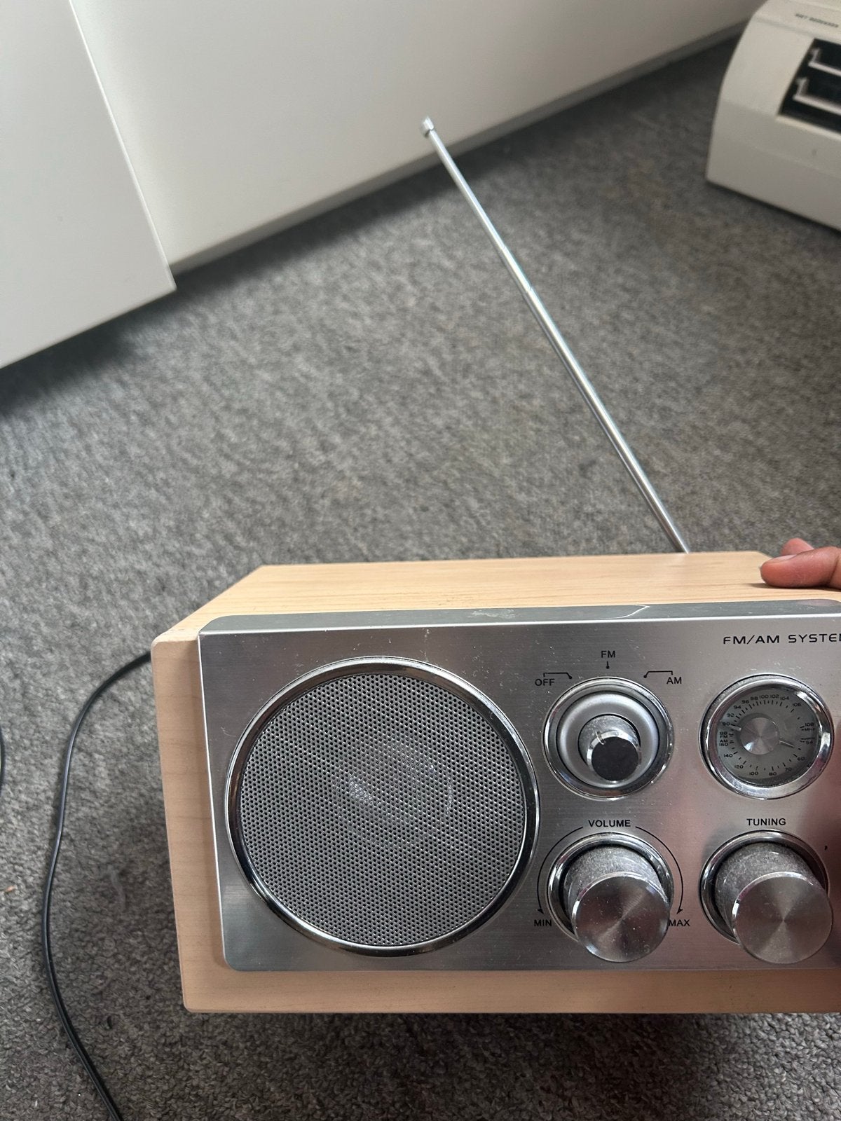 Compacte FM/AM Radio, Ophalen, Gebruikt, Radio