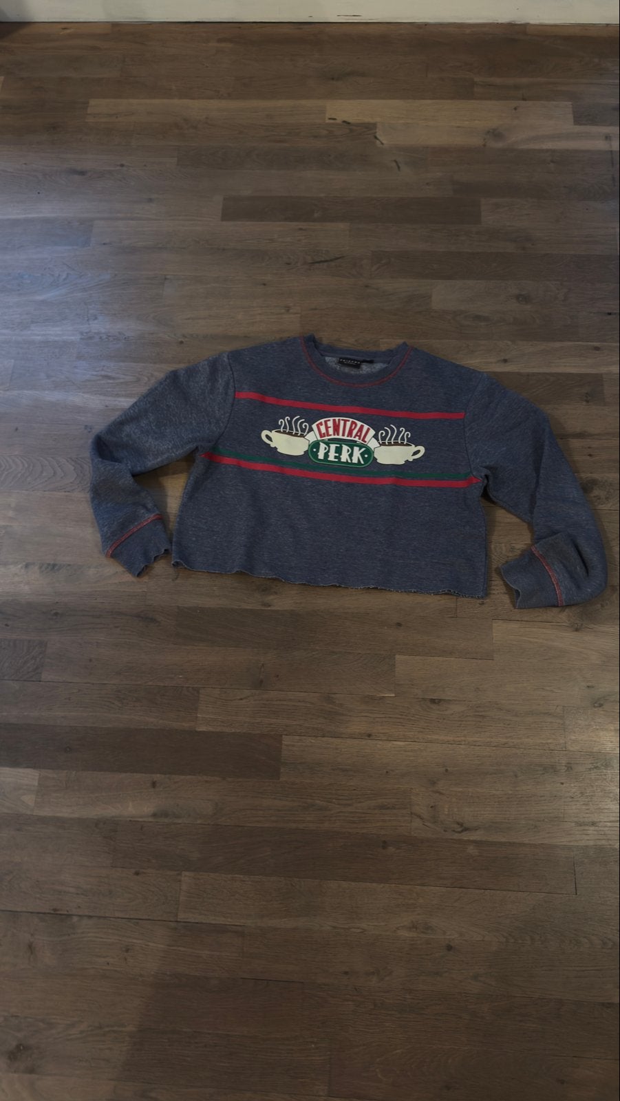 Friends Central Perk trui - Maat XS, Ophalen of Verzenden, Gedragen, Maat 34 (XS) of kleiner, Grijs