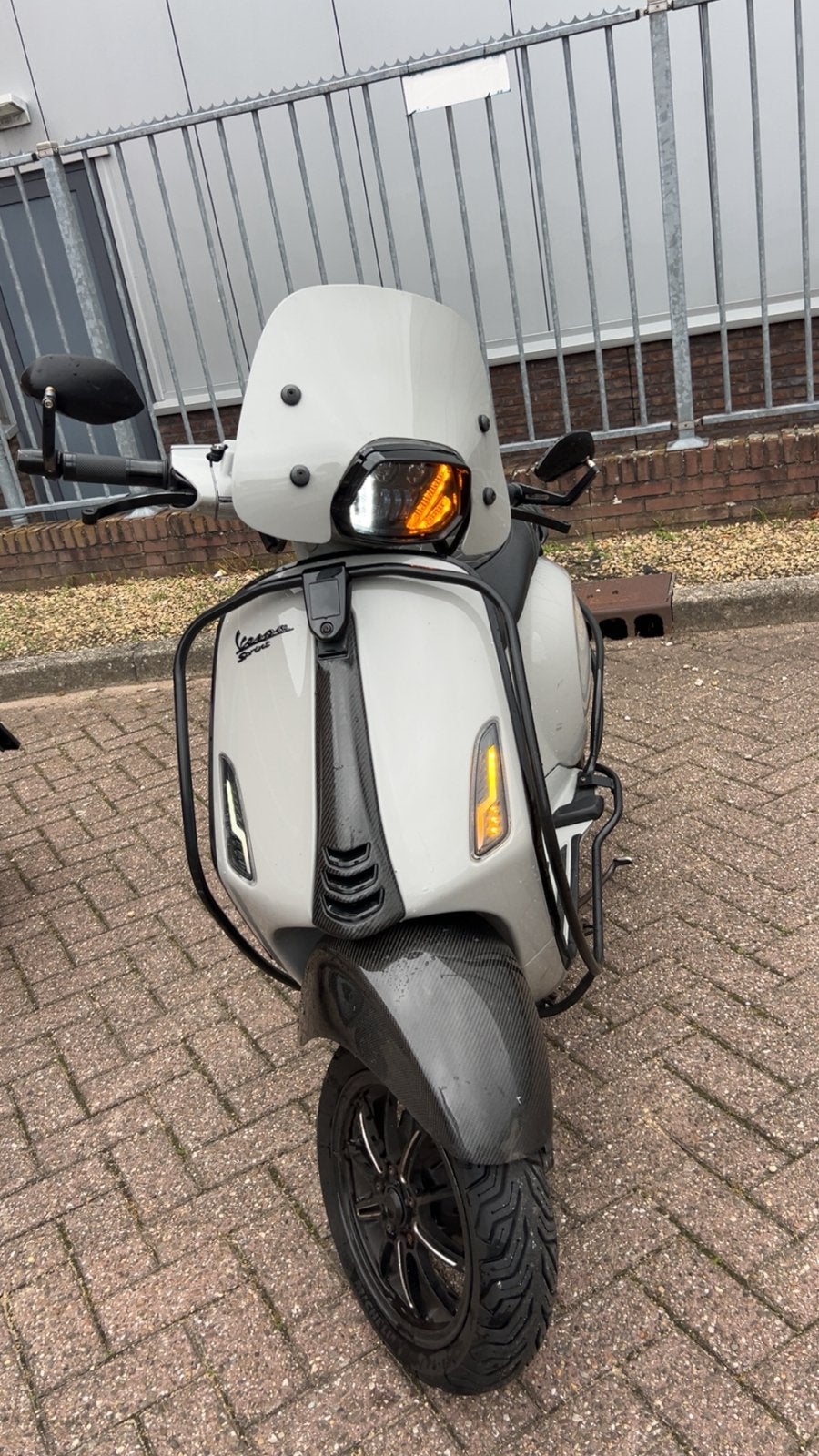 Vespa sprint 80cc custom full malossi, Ophalen, Maximaal 45 km/u, Vespa S, Zo goed als nieuw