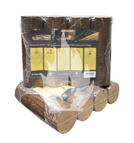 Pollmeier briketten | Onlinepelletshop | ronde briketten, Tuin en Terras, Minder dan 3 m³, Ophalen