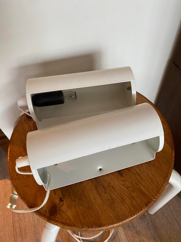 Set Vintage IKEA wandlamp set V413 Deens , Fog Morup Lyfa,, Huis en Inrichting, Lampen | Wandlampen, Ophalen of Verzenden, Gebruikt