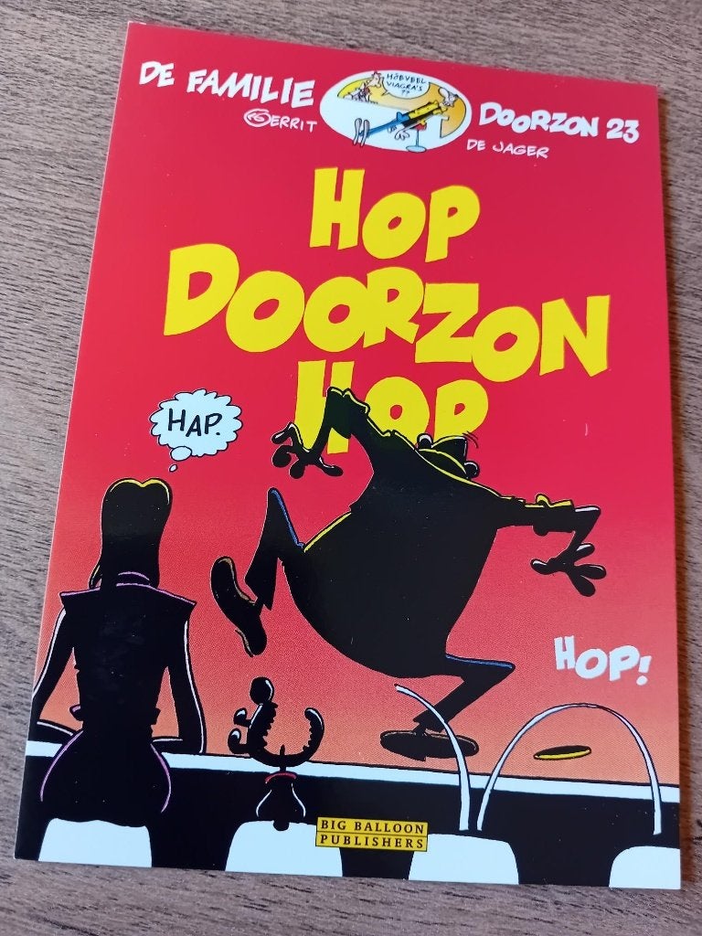 De Familie Doorzon 23 kaart Gerrit de Jager Hop Doorzon Hop, Ophalen of Verzenden, Voor 1920, Ongelopen, Overige thema's