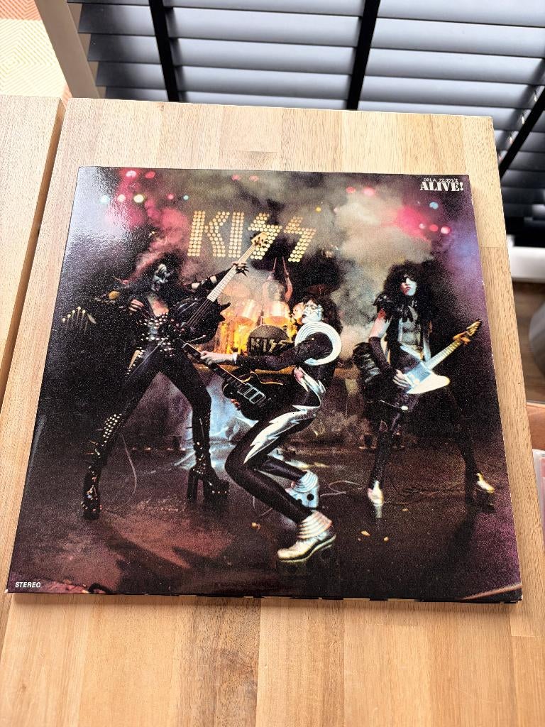 Kiss ‎– Alive!, Cd's en Dvd's, Vinyl | Hardrock en Metal, Gebruikt, Ophalen of Verzenden