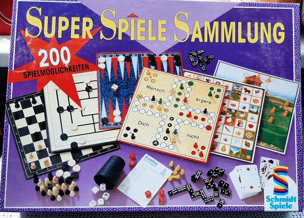 Spieleverzameling - Schmidt Spiele, Vijf spelers of meer, Ophalen of Verzenden, Zo goed als nieuw, Schmidt Spiele