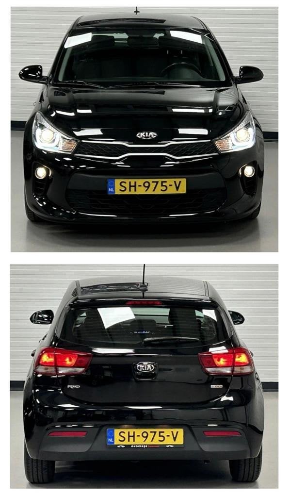 Kia Rio 100PK ComfortPlusLine Navigator CarPlay/CruiseC/PDC/, Auto's, Dealer onderhouden, 450 kg, Gebruikt, Euro 6