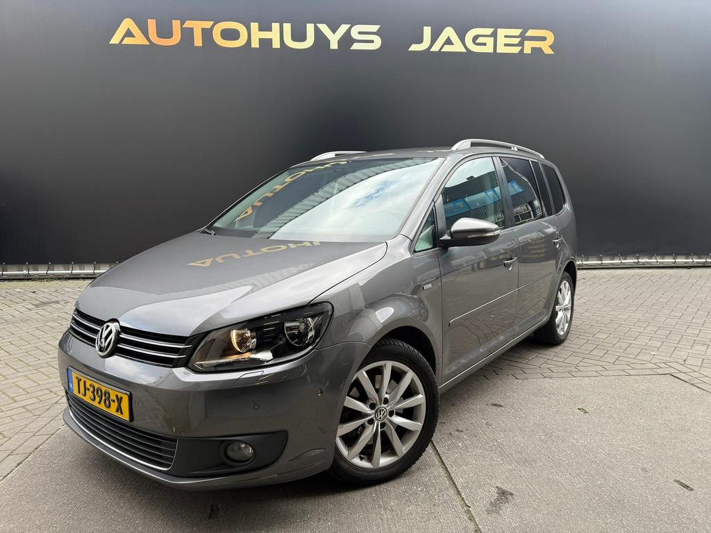 Volkswagen Touran 1.4 TSI Highline Automaat Scherm, Euro 5, Gebruikt, Zwart, 4 cilinders