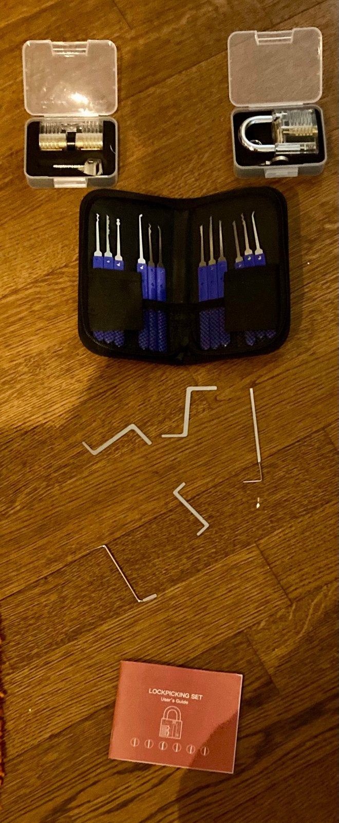 Complete lockpicking set, Doe-het-zelf en Verbouw, Gereedschap | Handgereedschap, Ophalen of Verzenden, Zo goed als nieuw