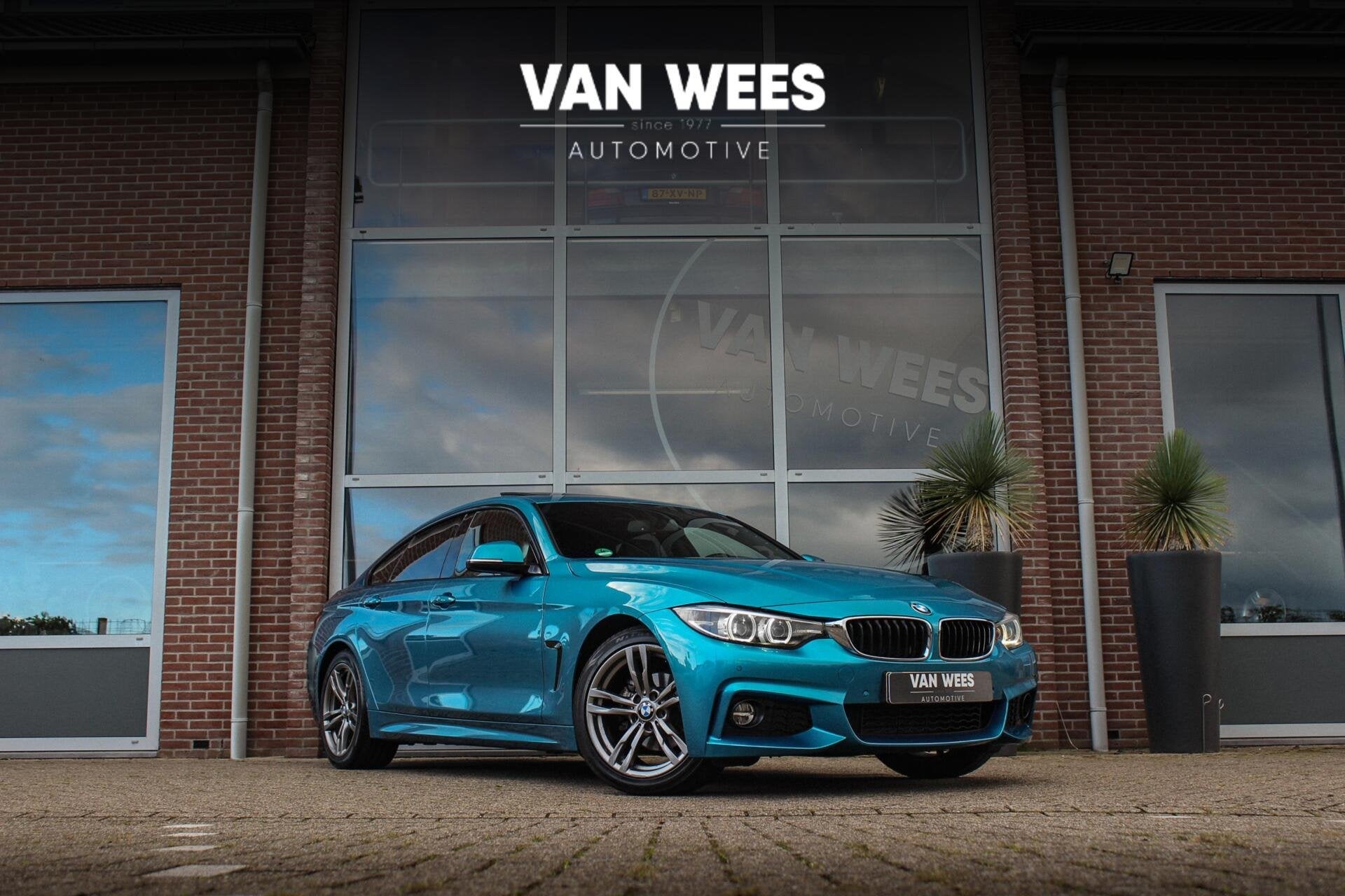 BMW 4-serie Gran Coupé 418i High Executive | M-sportpakket, Automaat, Gebruikt, Blauw, 19 km/l