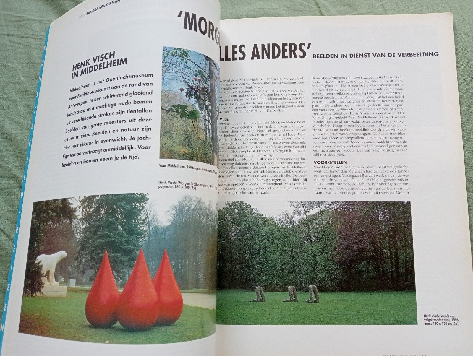 Kunstbeeld Tijdschrift voor Beeldende Kunst 7-8/1996, Ophalen of Verzenden, Gelezen