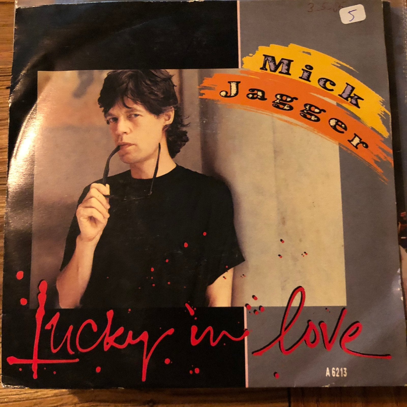 Mick Jagger - Lucky in Love (Single), Ophalen of Verzenden, Gebruikt, 7 inch, Pop
