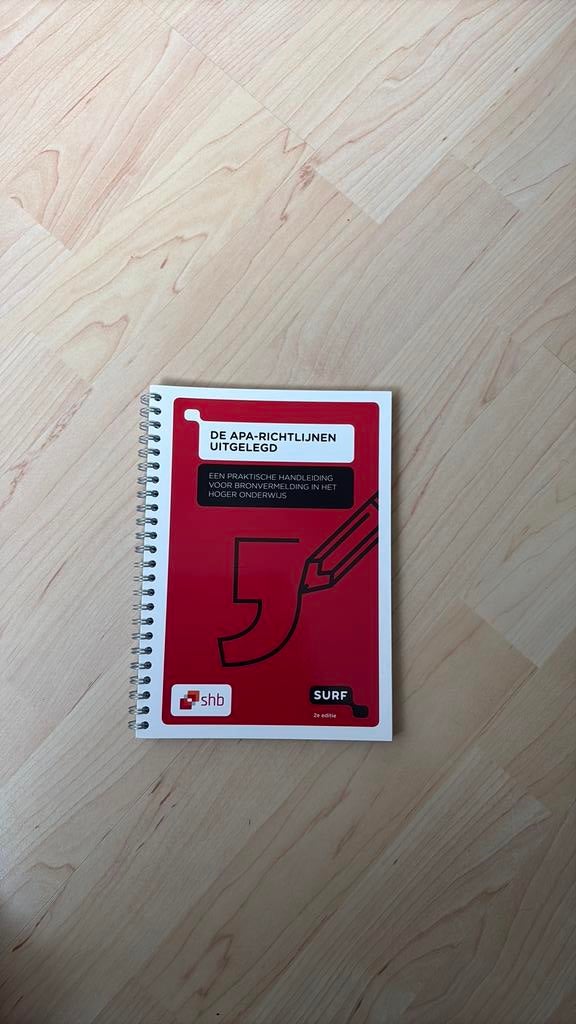 APA richtlijnen uitgelegd HBO, Boeken, Arjan Doolaar; Jurgen Mollema; Annelies Kuijten; Elleke Schou..., Ophalen of Verzenden
