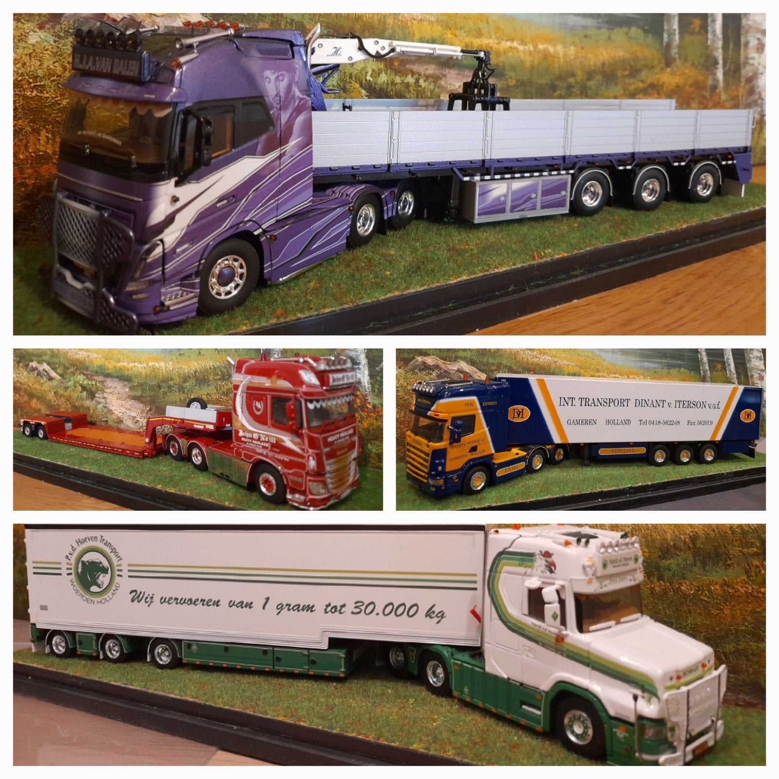 WSI/Tekno Scania, Volvo, Daf, Ophalen of Verzenden, Nieuw, Bus of Vrachtwagen, Overige merken