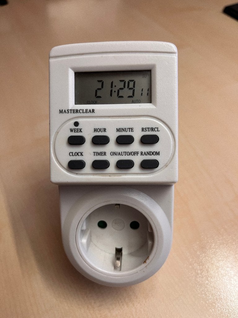 Tijdschakelaar digitaal, Ophalen of Verzenden, Zo goed als nieuw, Overige merken, Overige typen