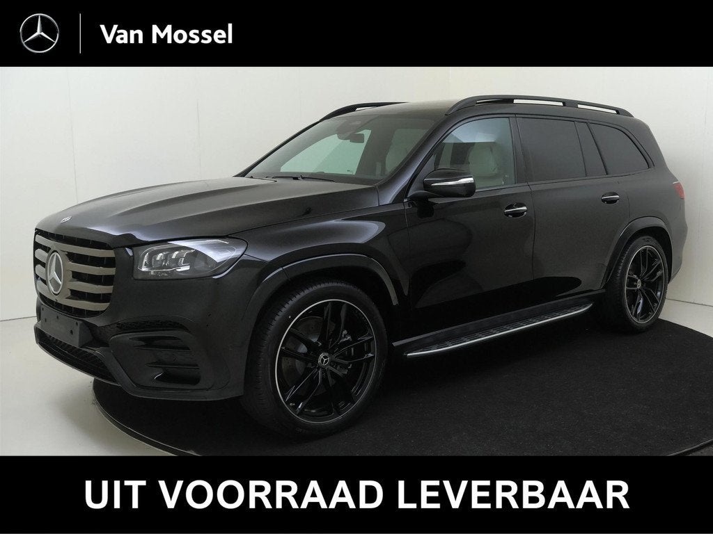 Mercedes-Benz GLS 450 4MATIC AMG Line Premium Plus /Panorama, Auto's, Mercedes-Benz, 12 maanden, Zwart, Leder, Bedrijf