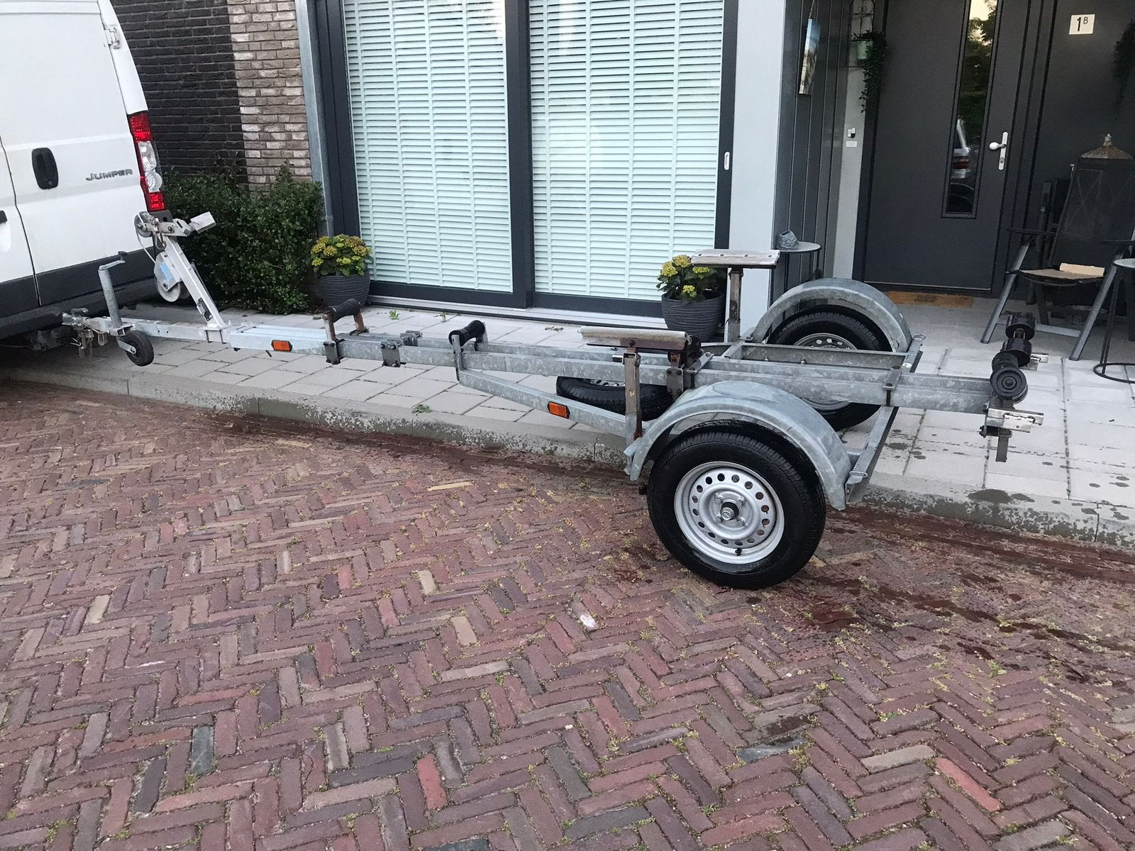 Boot trailer, Ophalen of Verzenden, Zo goed als nieuw, Motorboot