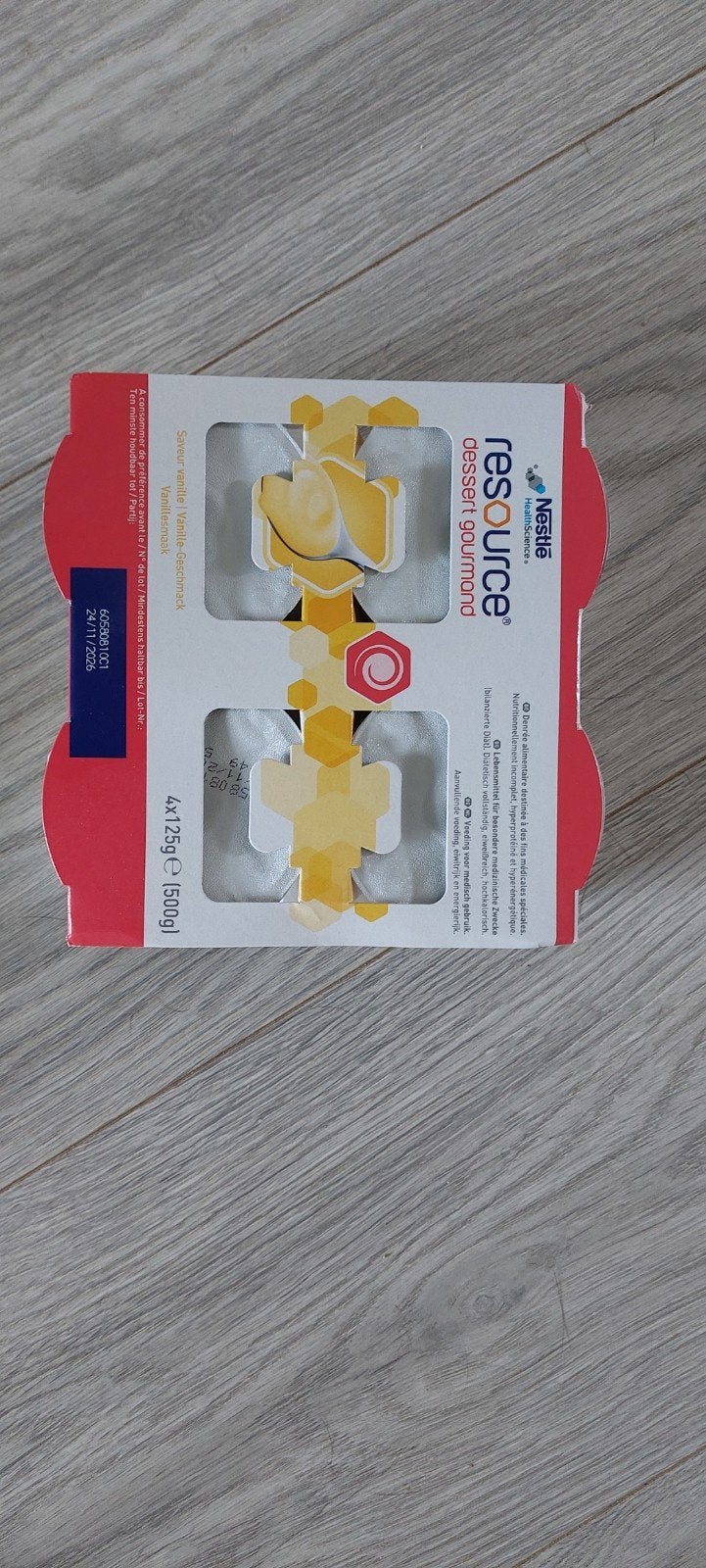 Nestle resource dessert gourmant vanille 40 stuks, Ophalen of Verzenden