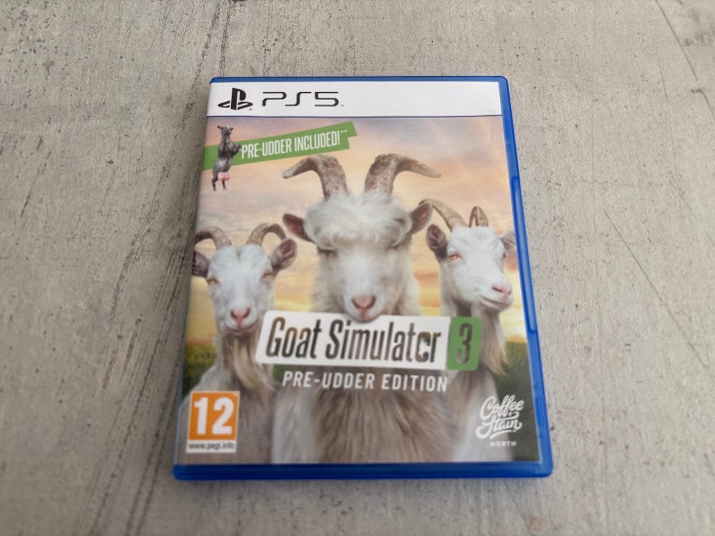 Goat Simulator 3 - Pre Udder Editie - PS5, Overige genres, 1 speler, Ophalen of Verzenden, Zo goed als nieuw