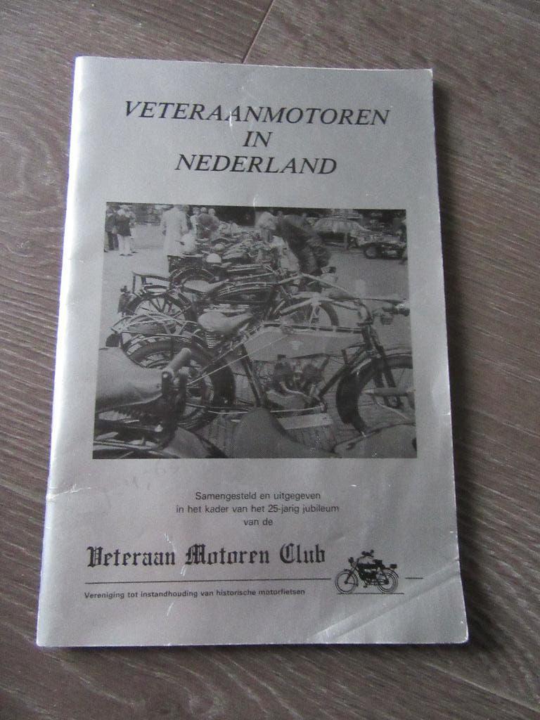 Veteranen motoren in nederland 25 jarig jubileum 1978, Verzamelen, Verzenden, Gebruikt, Motoren