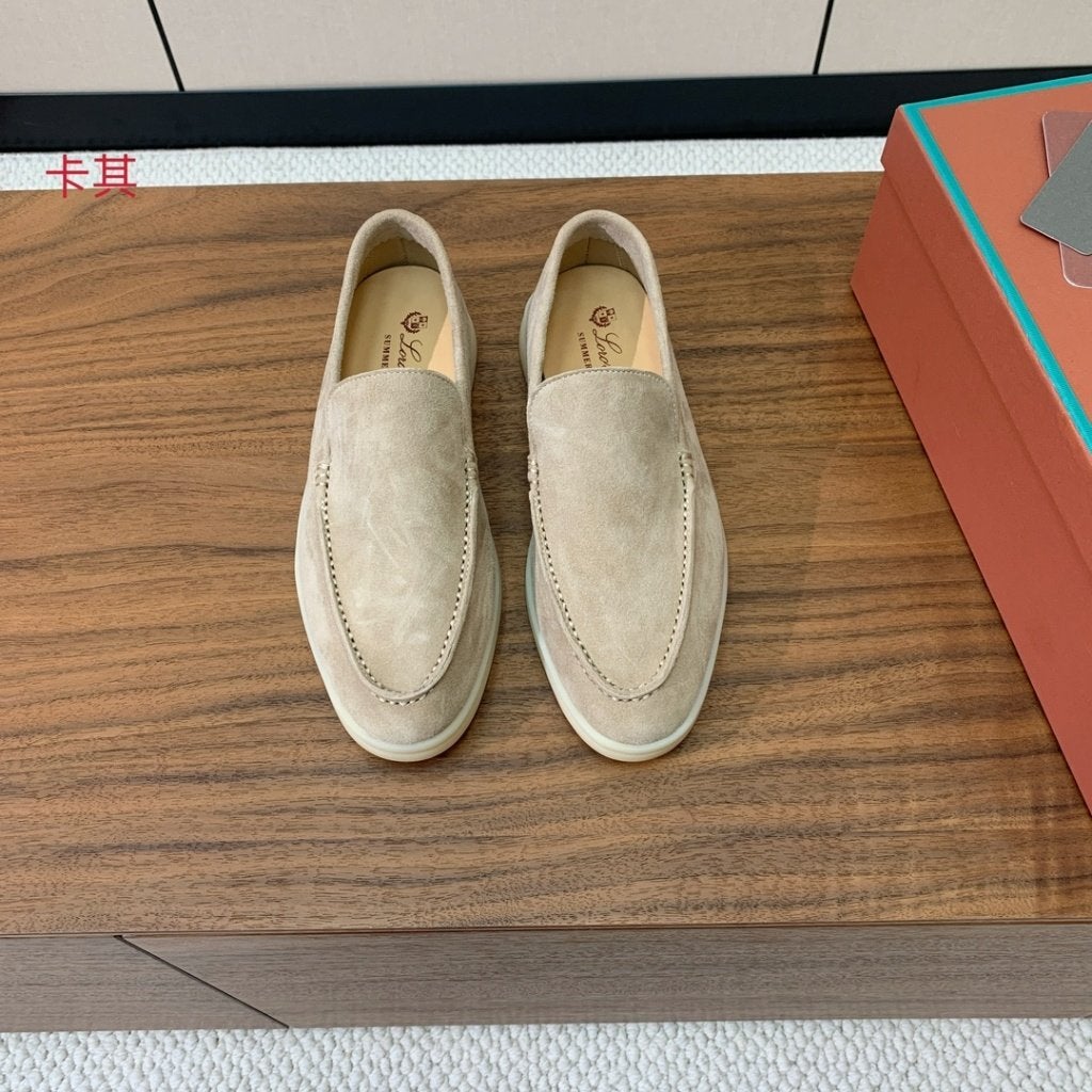 Loro Piana, Loafers, Blauw, Nieuw, Ophalen of Verzenden