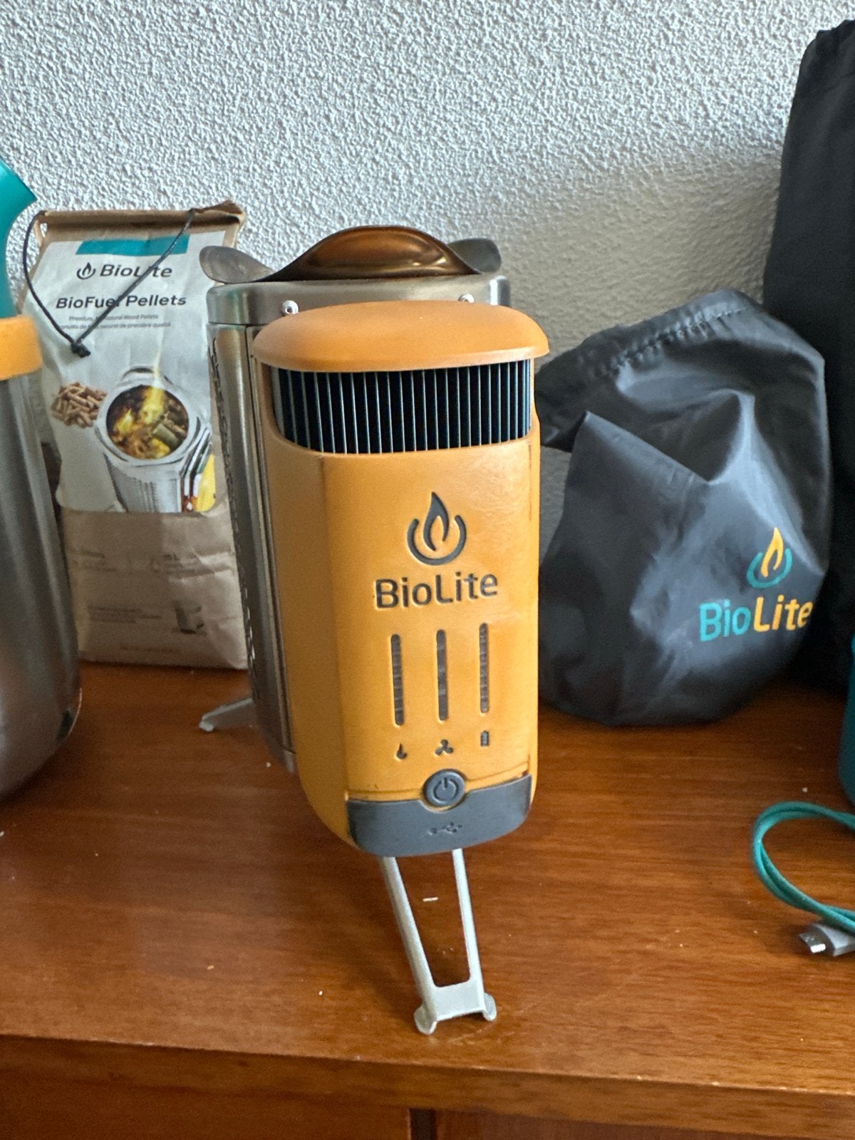 BioLite CampStove 2+ Complete Kookset met Pellets, Ophalen of Verzenden, Zo goed als nieuw