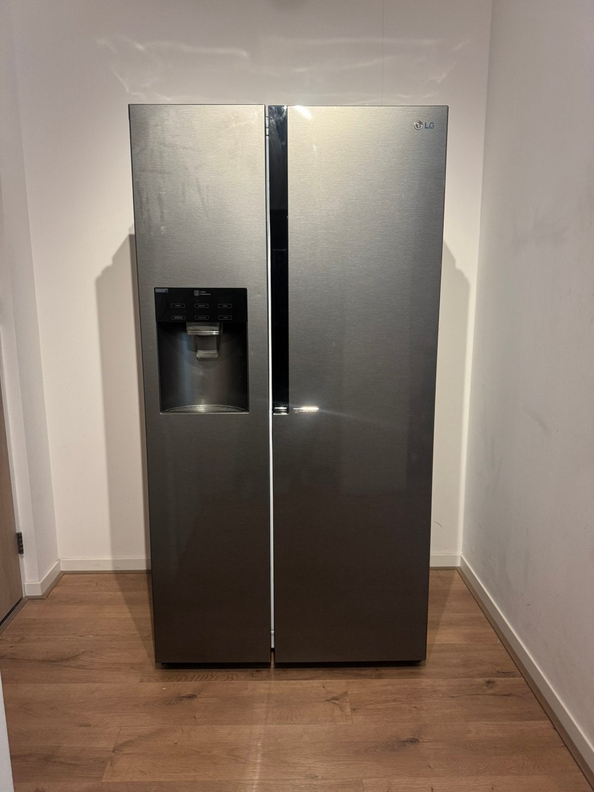LG GSL360ICEV Amerikaanse koelkast 606L water & ijsdispenser, Ophalen, Gebruikt, 200 liter of meer, 60 cm of meer