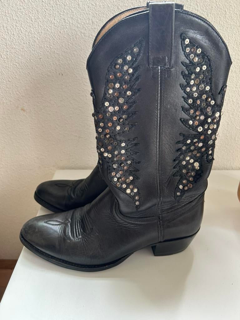Sendra laarzen maat 39, Ophalen of Verzenden, Zo goed als nieuw, Zwart, Hoge laarzen