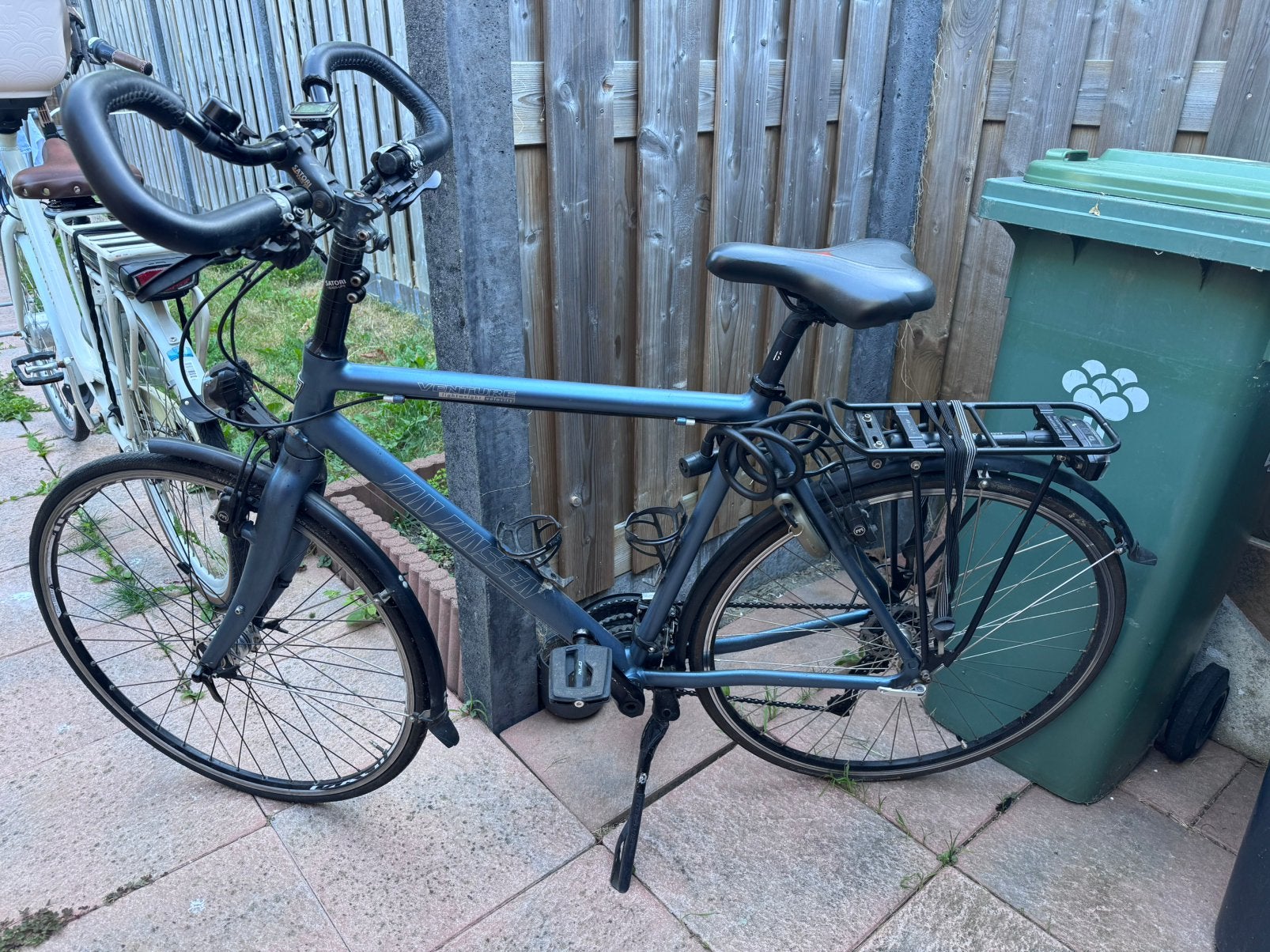 Herenfiets Jan Janssen Venture lightweight, 28 inch, Gebruikt, Velgrem, Meer dan 20 versnellingen
