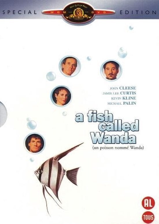 A Fish Called Wanda (1988) 2 disc special edition, Alle leeftijden, Ophalen of Verzenden, Zo goed als nieuw, Romantische komedie