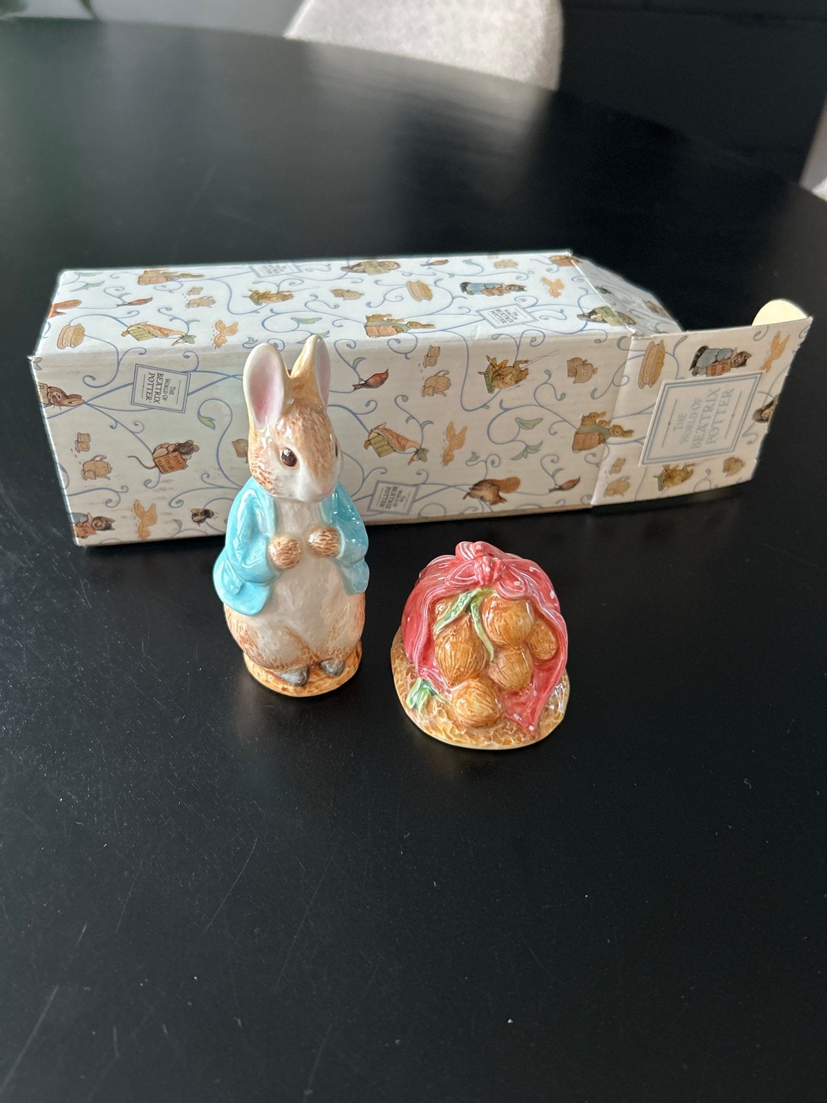 Beatrix Potter Peter Konijn Peper en Zout Stel, Overige typen, Nieuw, Ophalen of Verzenden, Steen/keramiek