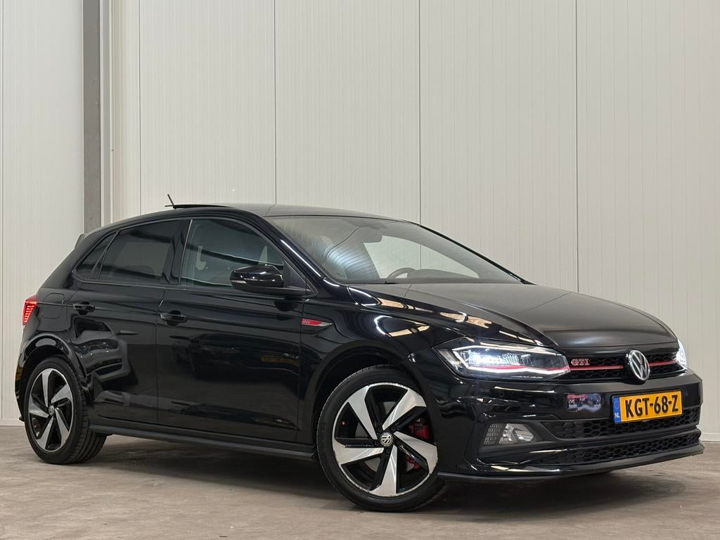 Volkswagen Polo 2.0 TSI GTI DSG|VIRTUAL|PANO|1JAAR GARANTIE|, Automaat, Zwart, 4 cilinders, 1984 cc