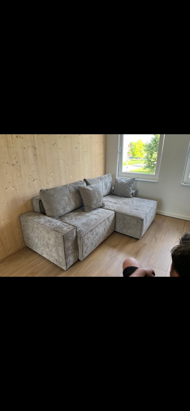 Mooie (slaap)bank te koop!, Ophalen, Zo goed als nieuw, Stof