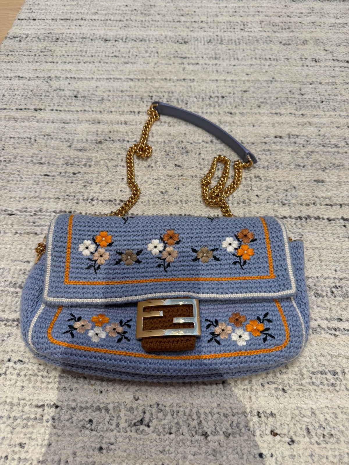 Fendi Baquette tas, Verzenden, Zo goed als nieuw, Overige kleuren, Overige typen