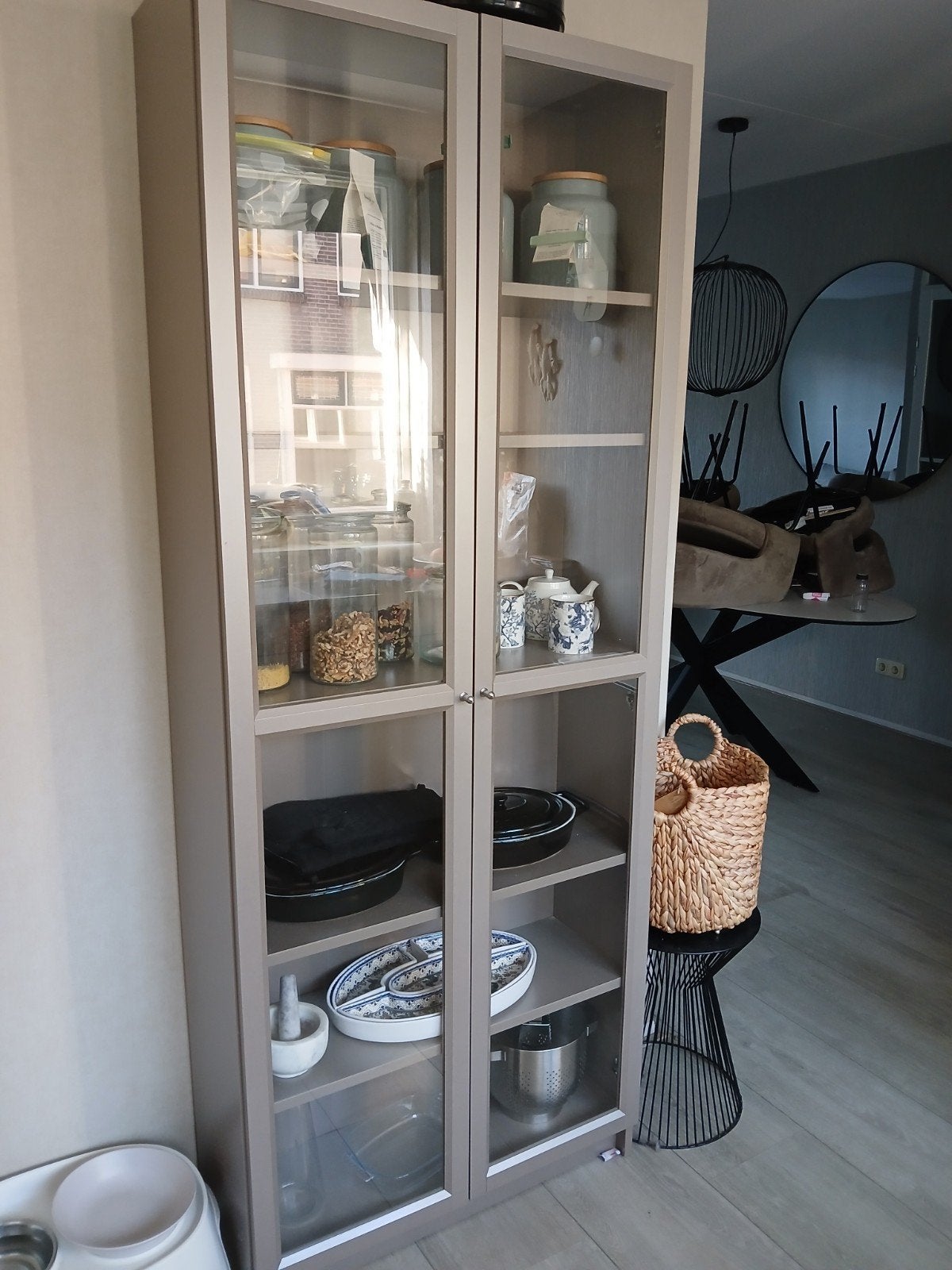 billy kast metallic leverkleurig ikea, 200 cm of meer, Zo goed als nieuw, 25 tot 50 cm, 50 tot 100 cm