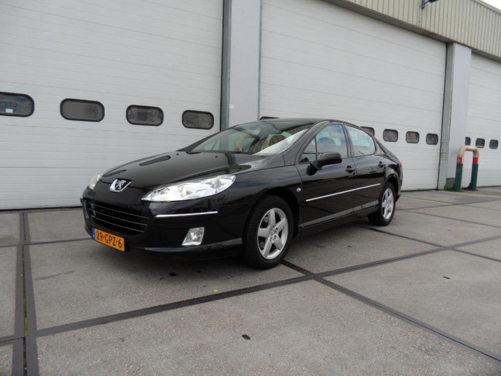 Peugeot 407 2.0 HDiF ST Pack Business, Gebruikt, Zwart, 4 cilinders, Zwart