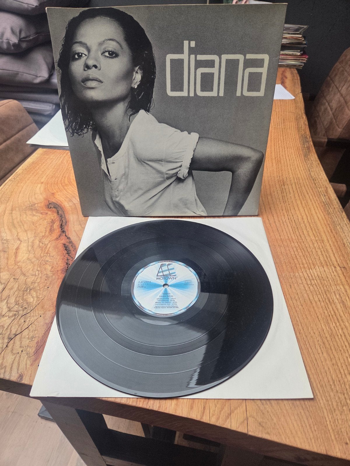 Diana Ross - Diana LP (1980) - Pop/Funk Klassieker, LP, Gebruikt, Pop, Ophalen of Verzenden