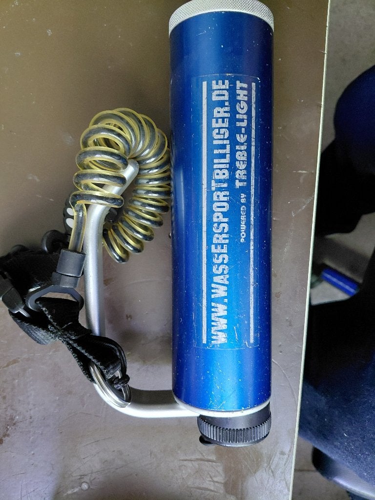 Duiklamp, Watersport en Boten, Ophalen of Verzenden, Gebruikt, Duiklamp