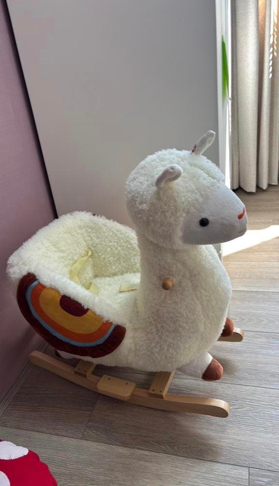 Schommelschaap/ alpaca, Ophalen, Zo goed als nieuw