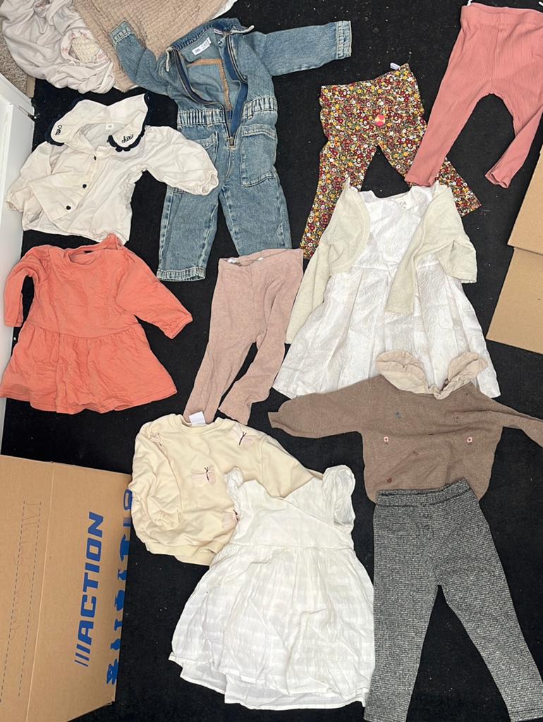 Partij meisjes kleding! Maat 50 tot 86, Ophalen, Gebruikt