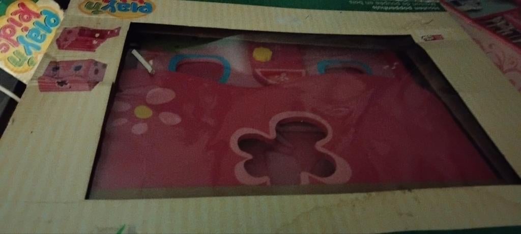 Houten poppenhuis Play'n Kids, Kinderen en Baby's, Speelgoed | Poppenhuizen, Ophalen of Verzenden